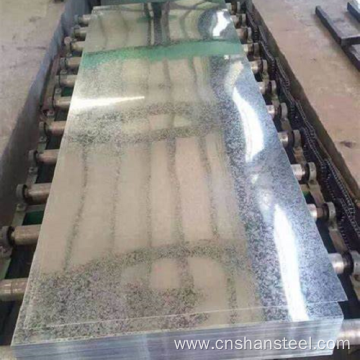 Cutting Galvanized Steel Sheet